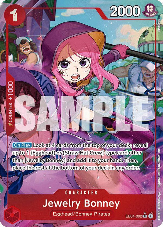 Jewelry Bonney (EB04-002) (Alternate Art) Adventure on Kami's Island R EB04-002