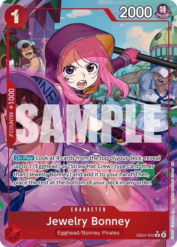 Jewelry Bonney (EB04-002) (Alternate Art) Adventure on Kami's Island R EB04-002