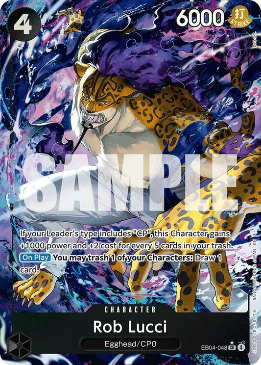 Rob Lucci (Alternate Art) Adventure on Kami's Island SR EB04-048