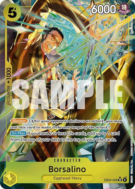 Borsalino (Alternate Art) Adventure on Kami's Island SR EB04-058