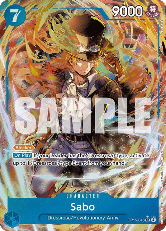 Sabo (Alternate Art) Adventure on Kami's Island SR OP15-046