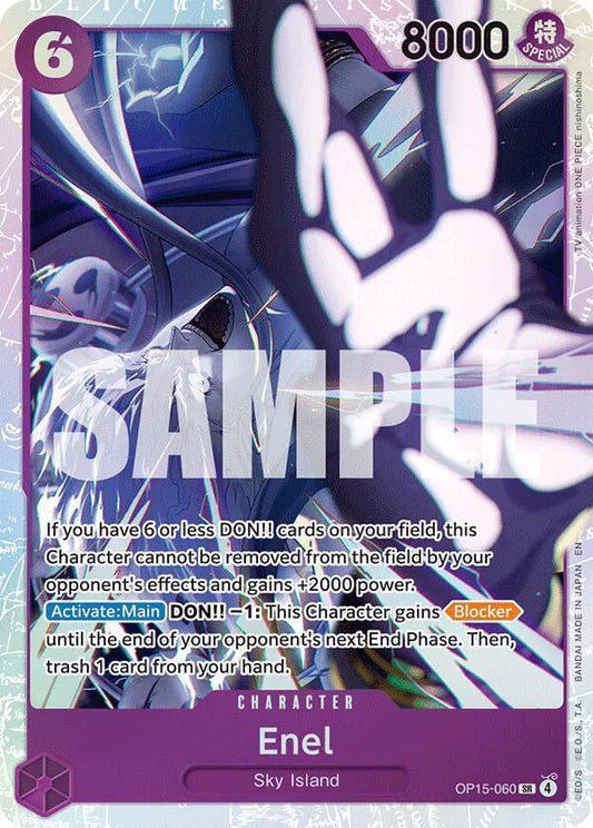 Enel (OP15-060) Adventure on Kami's Island SR OP15-060
