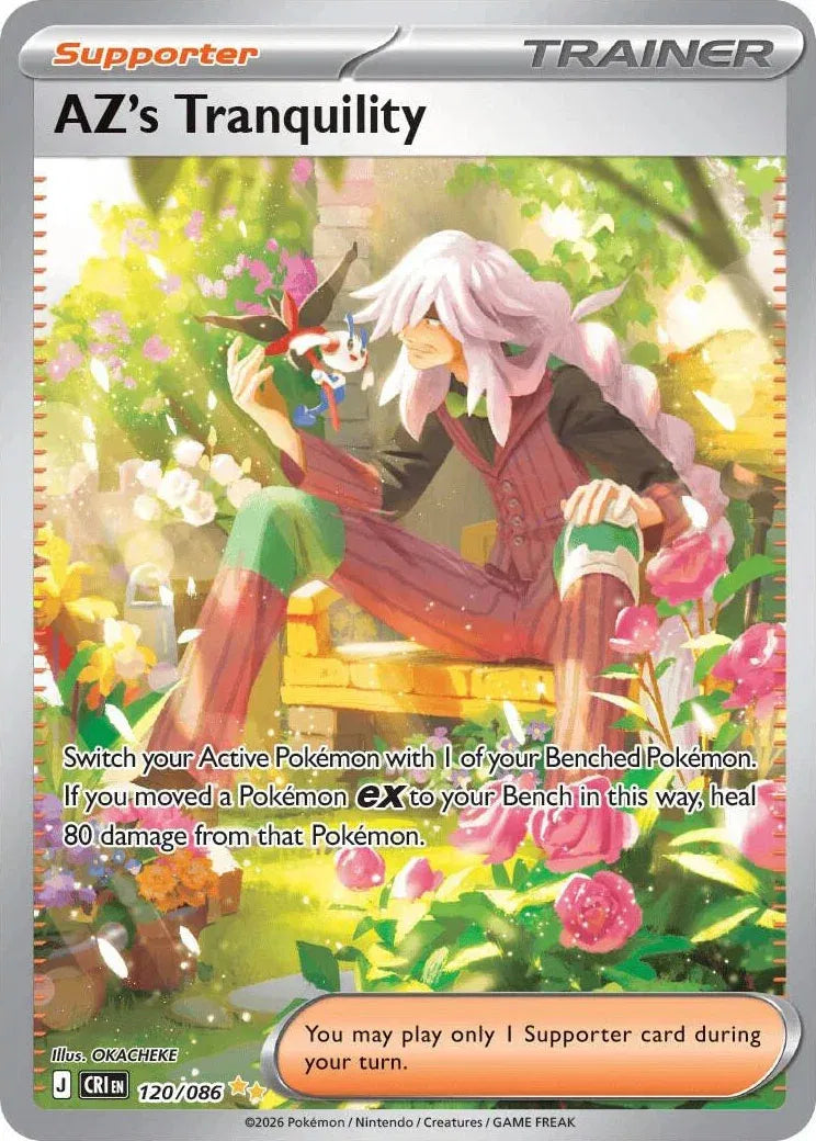 AZ's Tranquility Chaos Rising Special Illustration Rare 120/086