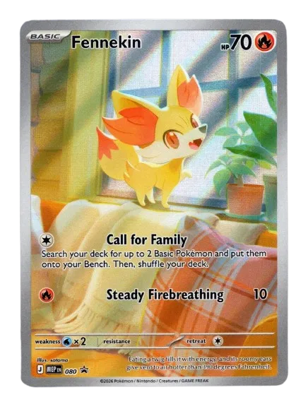 Fennekin - 080 Mega Evolution Promos Promo 080