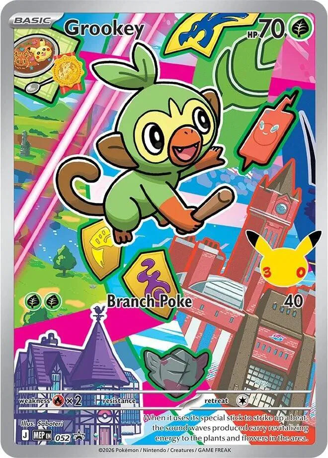 Grookey Mega Evolution Promos Promo 052