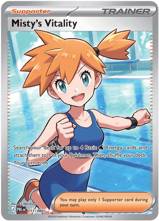 Misty's Vitality Pitch Black Ultra Rare 111/084