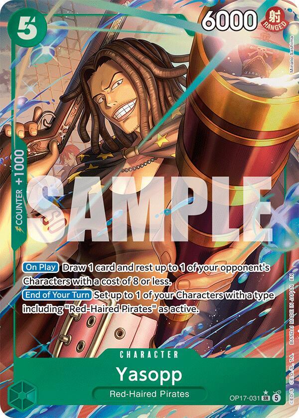 Yasopp (Alternate Art) - The World's Strongest Warriors (OP17)