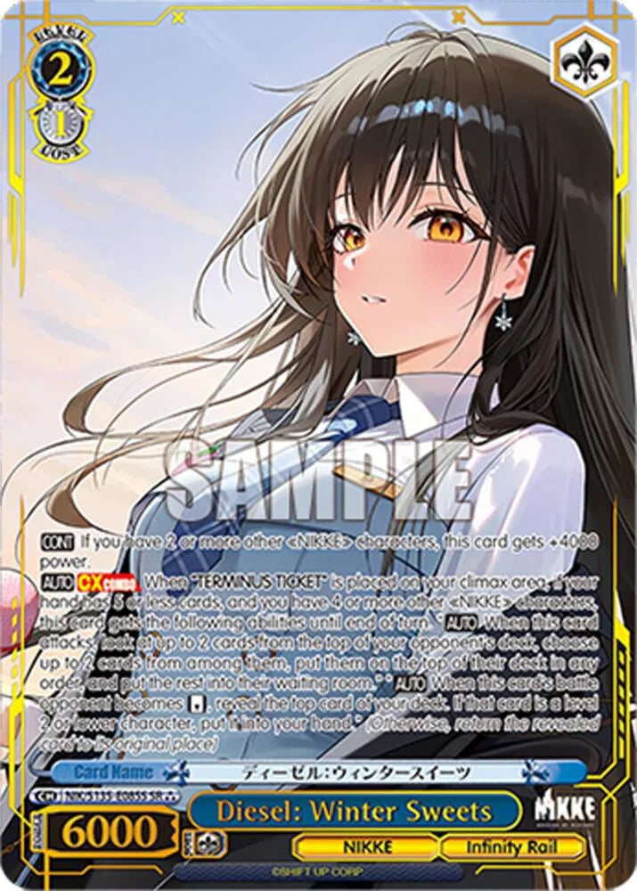 Diesel: Winter Sweets (SR) GODDESS OF VICTORY: NIKKE Vol.2 Super Rare NIK/S135-E085S