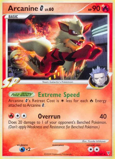 Arcanine G Supreme Victors Rare 15