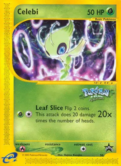 Celebi Promo 50/53 WoTC Promo