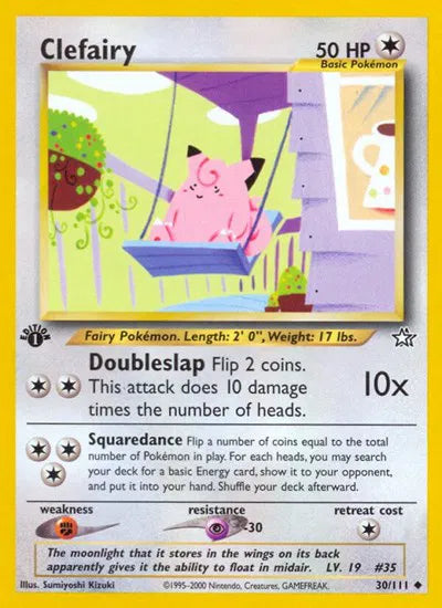 Clefairy Neo Genesis Uncommon 30 First Edition