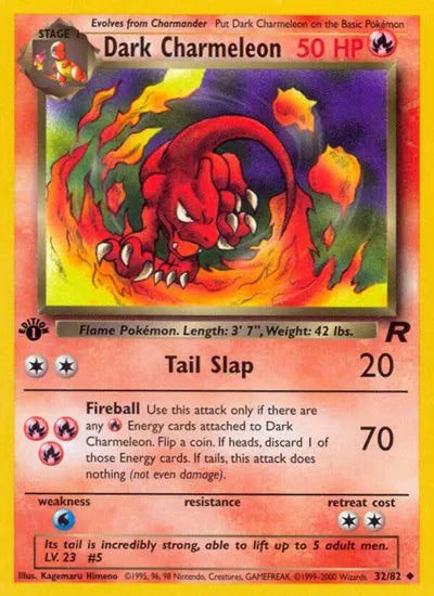 Dark Charmeleon Team Rocket Uncommon 32