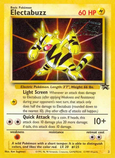 Electabuzz (Movie Promo) Pokemon Promo 02/53 WoTC Promo
