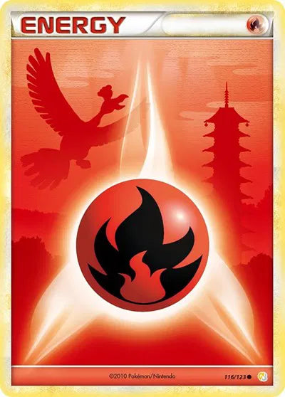 Fire Energy HeartGold SoulSilver Common 116