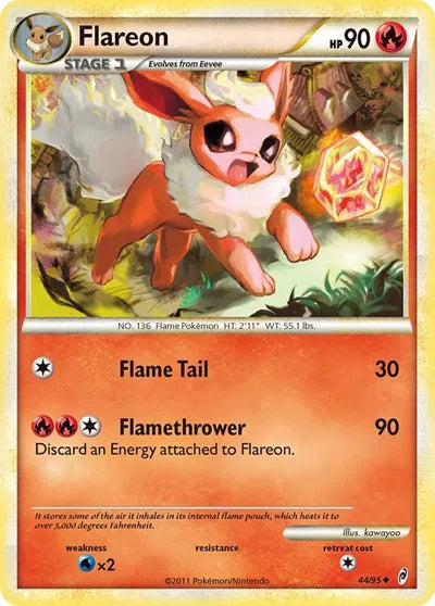 Flareon Call of Legends Uncommon 44