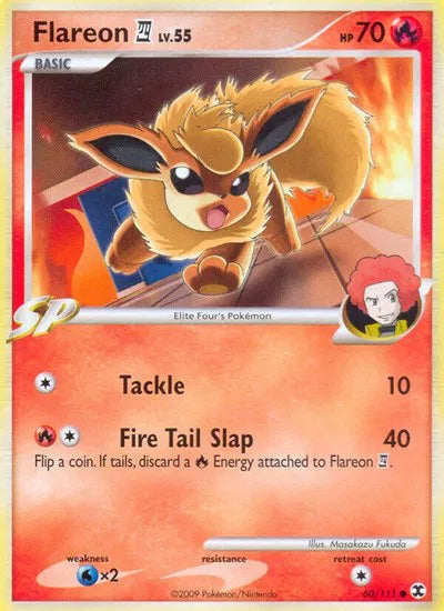 Flareon E4 - Rising Rivals (RR) [Reverse Holo]