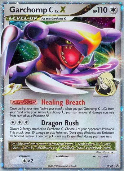 Garchomp C Lv.X Diamond and Pearl Promos Holo Rare DP46