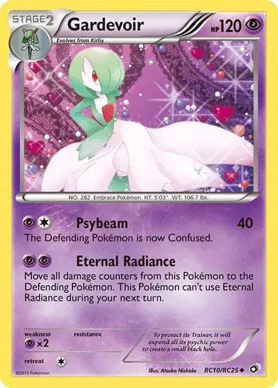 Gardevoir Pokemon • Uncommon • RC10 Legendary Treasures: Radiant Collections