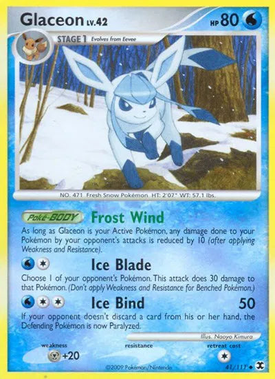 Glaceon Rising Rivals Uncommon 41