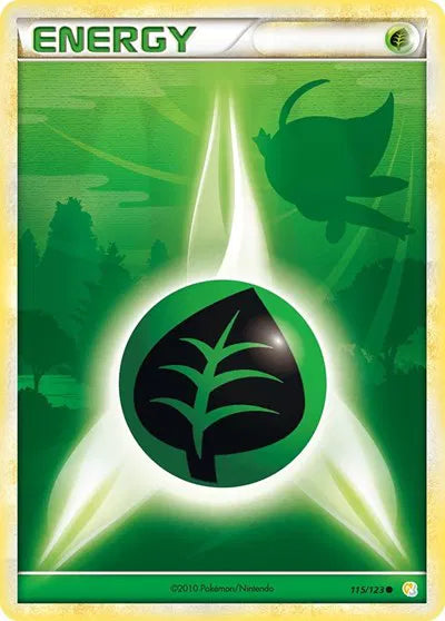 Grass Energy HeartGold SoulSilver Common 115