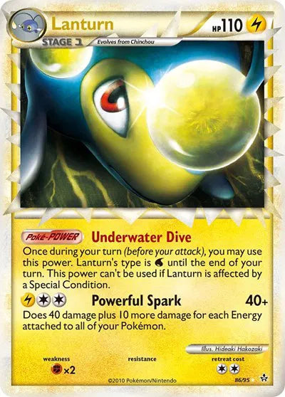 Lanturn (Prime) Unleashed Ultra Rare 86