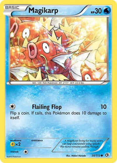 Magikarp Legendary Treasures Common 30 [Reverse Holo]