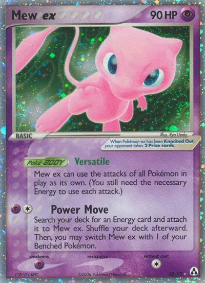 Mew ex EX Legend Maker Ultra Rare 88