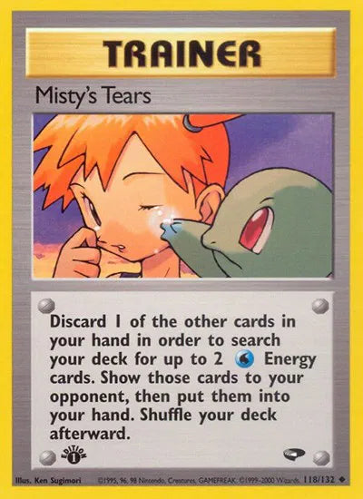 Misty's Tears Gym Challenge Uncommon 118 (Unlimited)