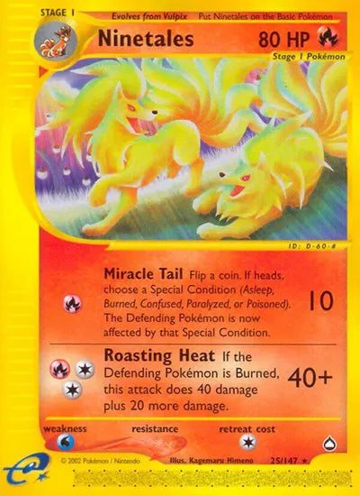 Ninetales - Aquapolis (AQ)