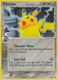 Pikachu (Delta Species) Nintendo Promos Holo Rare 35