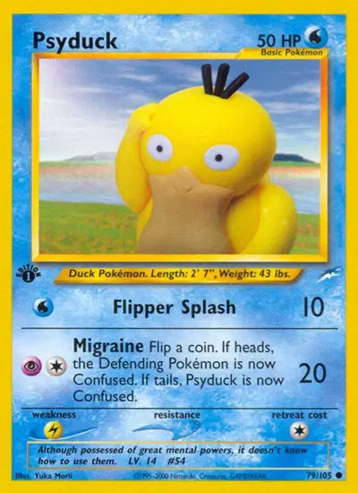 Psyduck Neo Destiny Common 79 (first edition)