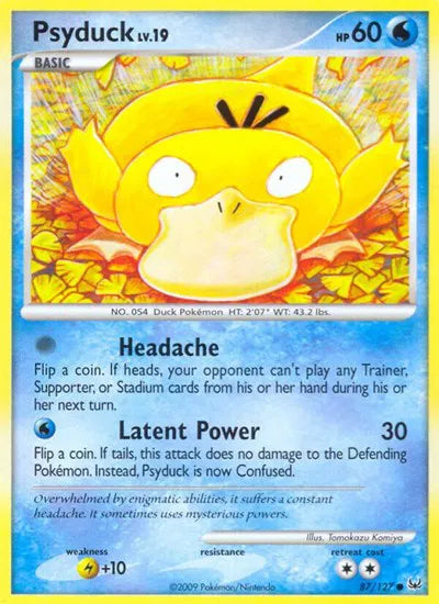 Psyduck Platinum Common 87
