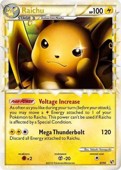 Raichu (Prime) Undaunted Ultra Rare 83