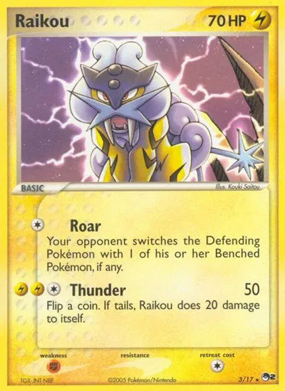 Raikou POP Series 2 Rare 3