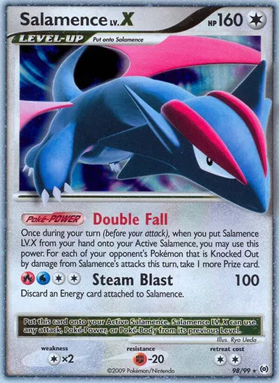 Salamence Lv.X Platinum Arceus Ultra Rare 98/99