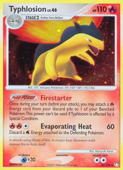 Typhlosion - Mysterious Treasures (MT) [Reverse Holo]