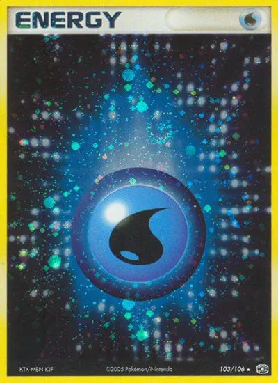 Water Energy EX Emerald Holo Rare 103