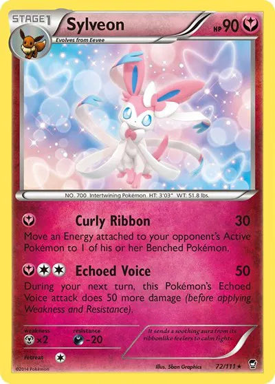 Sylveon Furious Fists Rare 72