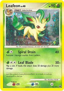 Leafeon (DP Majestic Dawn) Deck Exclusives Holo Rare 024/100
