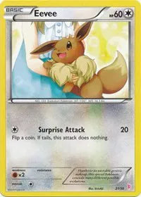 Eevee (#21) XY Trainer Kit: Sylveon & Noivern Common 21