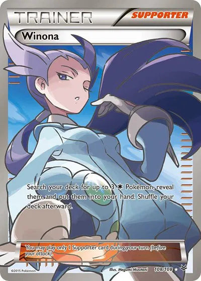 Winona (108 Full Art) Roaring Skies Ultra Rare 108