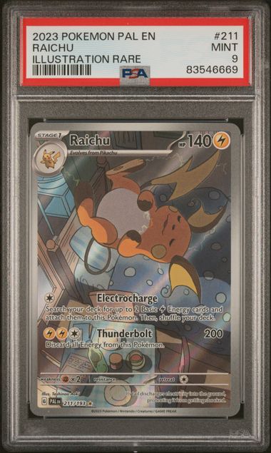 PSA 2019 POKEMON Raichu, PAL EN #211, GEM MT 10 (72439172)