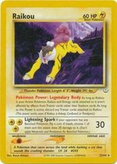 Raikou (22) Rare 22 Neo Revelation