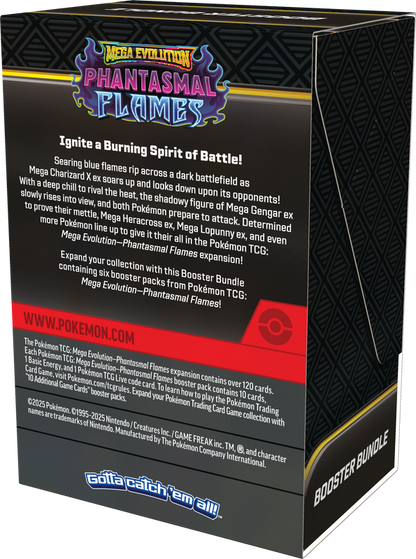 Pokemon TCG: Phantasmal Flames - Booster Bundle