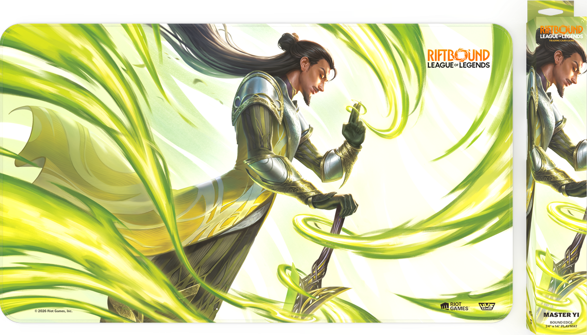 [Pre-order] RIFTBOUND LEAGUE OF LEGENDS TCG UNLEASHED PLAYMAT MASTER YI