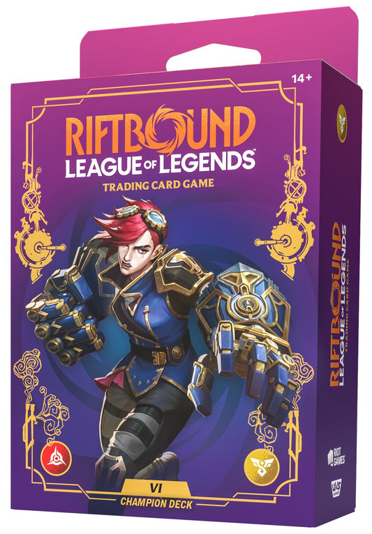 [Pre-order] League of Legends RIFTBOUND TCG: Unleashed Champion Deck - Vi