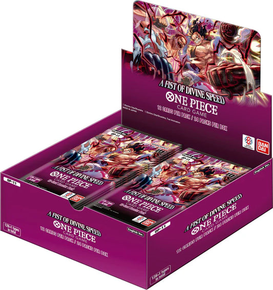 One Piece OP-11 Booster Box - A Fist of Divine Speed