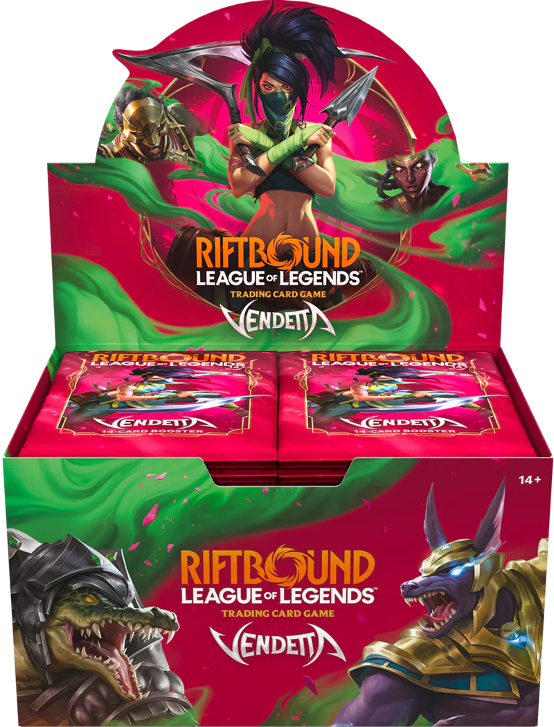 RIFTBOUND LEAGUE OF LEGENDS TCG Vendetta BOOSTER (Pre-order)