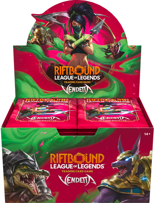 RIFTBOUND LEAGUE OF LEGENDS TCG Vendetta BOOSTER (Pre-order)