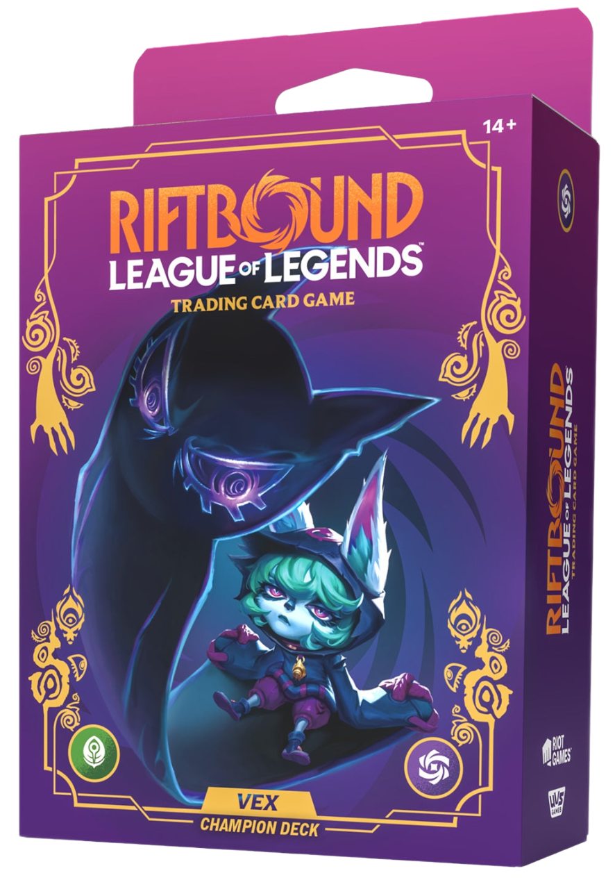 [Pre-order] League of Legends RIFTBOUND TCG: Unleashed Champion Deck - VEX
